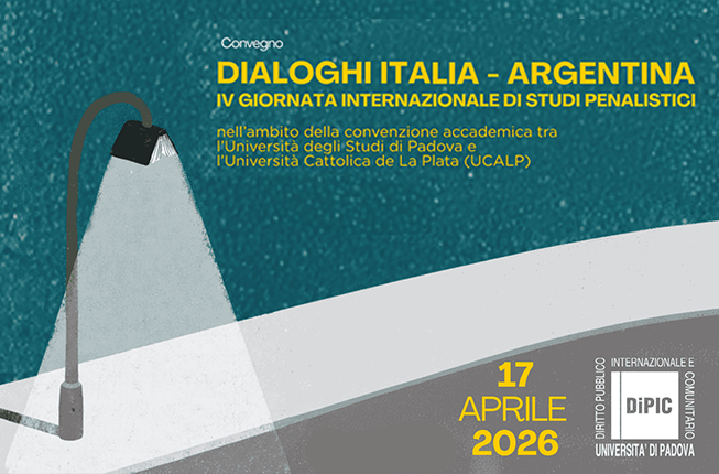 Collegamento a DIALOGHI ITALIA - ARGENTINA IV GIORNATA INTERNAZIONALE DI STUDI PENALISTICI