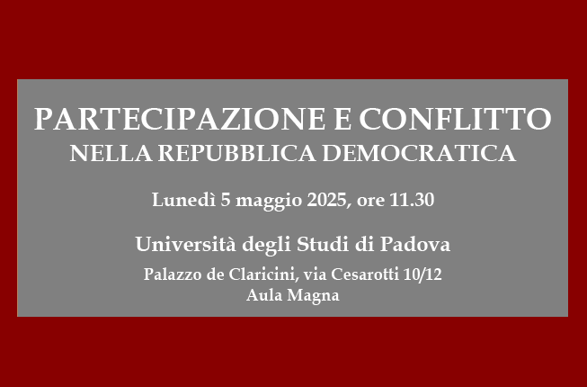 Collegamento a PARTECIPAZIONE E CONFLITTO NELLA REPUBBLICA DEMOCRATICA