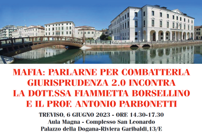 Collegamento a MAFIA: PARLARNE PER COMBATTERLA - DOTT.SSA FIAMMETTA BORSELLINO E PROF. ANTONIO PARBONETTI