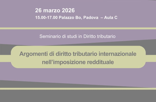 Collegamento a Argomenti di diritto tributario internazionale nell’imposizione reddituale