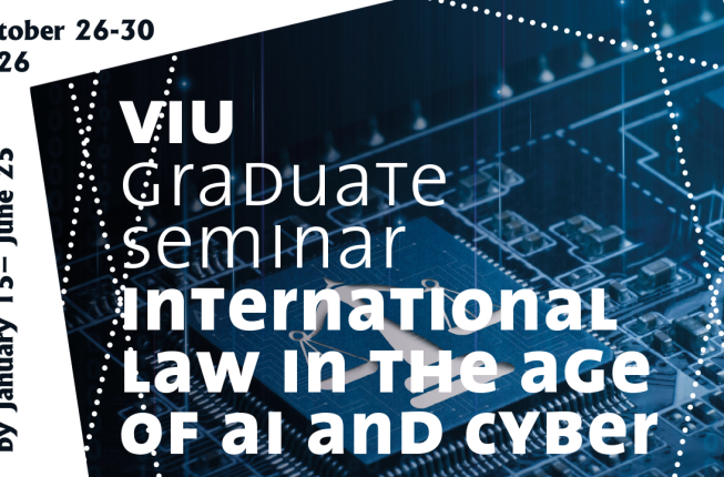 Collegamento a International Law in the Age of AI and Cyber - October 26-30, 2026